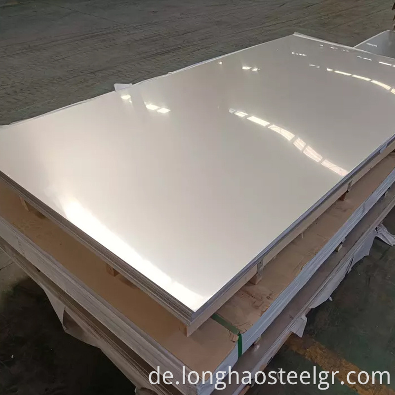 Edelstahlplatte Stainless Steel Plate